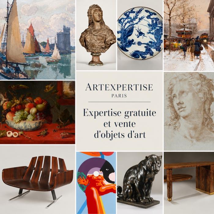 Artexpertise Paris propose l’estimation gratuite d’œuvres d’art à Cannes : tableaux, sculptures, bijoux, mobilier, gravures et objets anciens. Expertise fiable, confidentielle et sans déplacement.