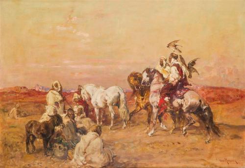 Cote et résultats de ventes aux enchères des œuvres de Henri Émilien Rousseau. Estimation gratuite de tableaux orientalistes et huiles sur toile avec Artexpertise.fr