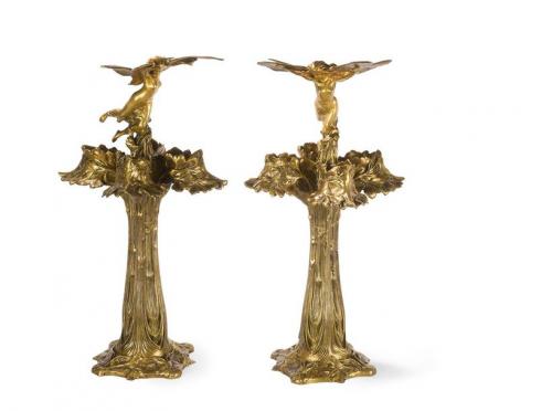 Cote et résultats de ventes aux enchères des bronzes et lampes Art nouveau de Raoul Larche. Estimation gratuite avec Artexpertise.fr